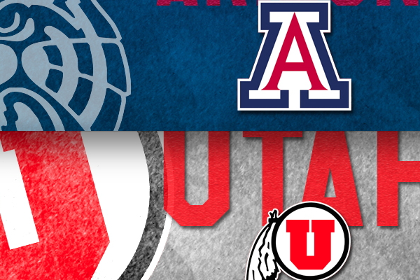 #8 Utah Runnin' Utes @
#10 Arizona Wildcats